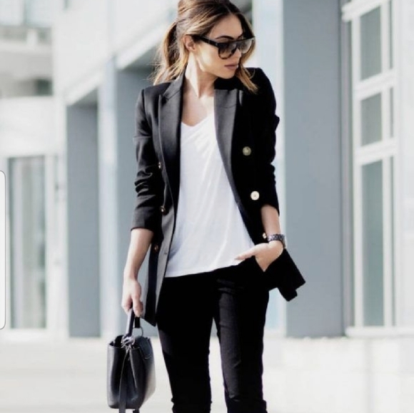 White House Black Market Jackets & Blazers - White House black market  black trophy jacket